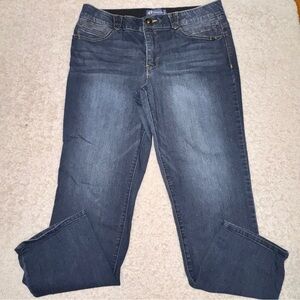 Democracy Dark Blue Straight Leg Jeans